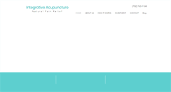 Desktop Screenshot of integrativeacupuncturesn.com